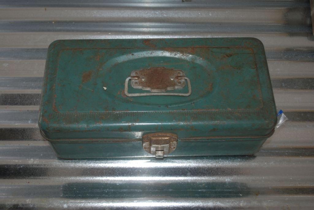 Old Metal Tackle Box