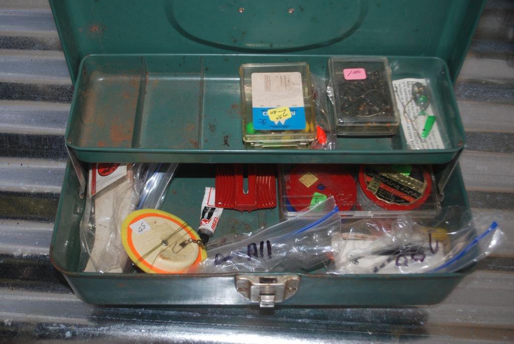 Old Metal Tackle Box