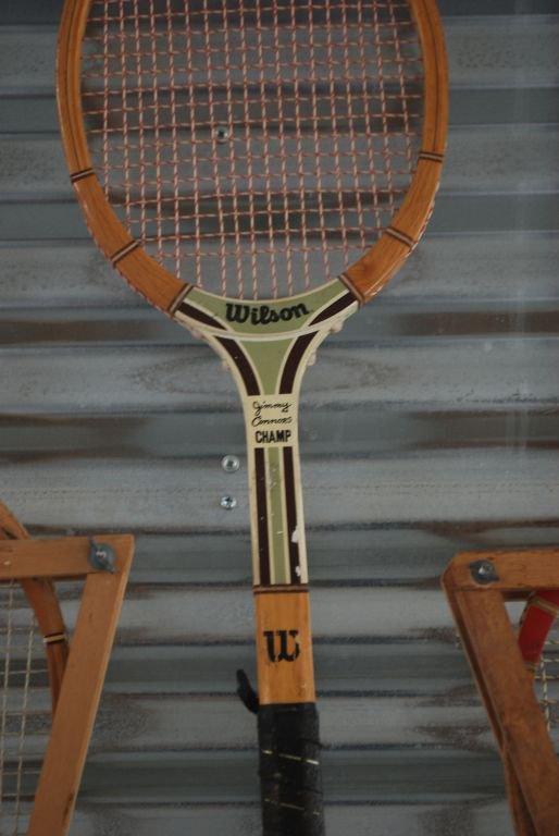 Nice Lot of 3 Wood Tennis Rackets