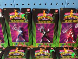 10 Vintage Power Rangers in Package