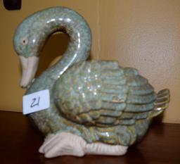 POTTERY SWAN