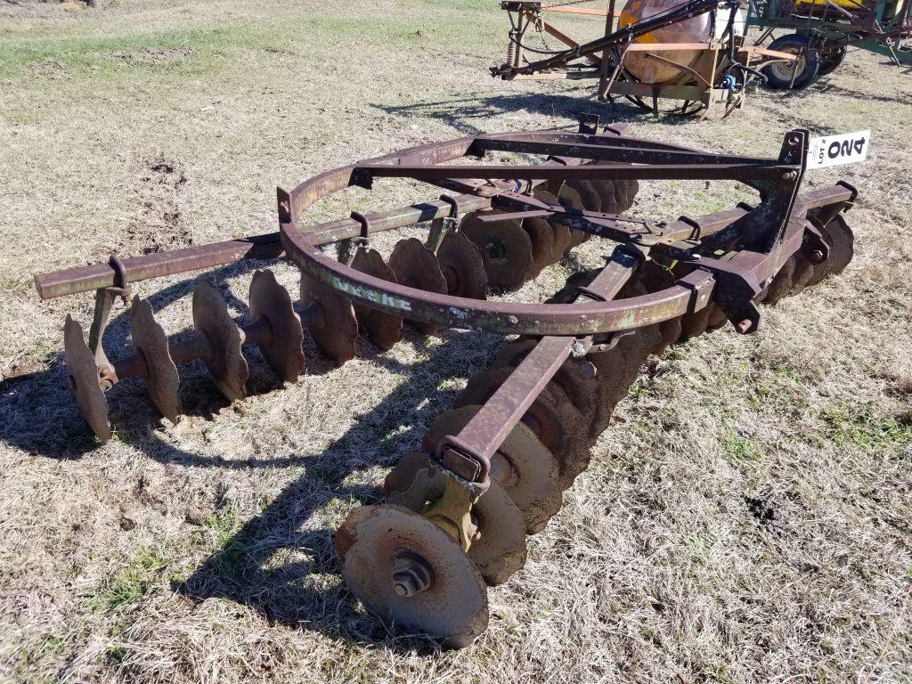 12' JOHN DEERE DISC HARROW, 3PH