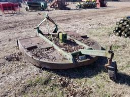 7' 3PH JOHN DEERE ROTARY CUTTER, S: DE18U16E6SR00180722