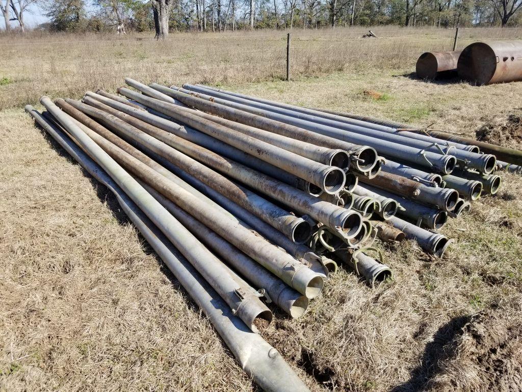 APPROX 20' X 6" IRRIGATION PIPE APPROX 40