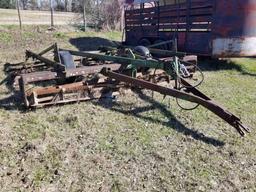 13' JOHN DEERE DO-ALL, PULL TYPE, HYDRAULIC