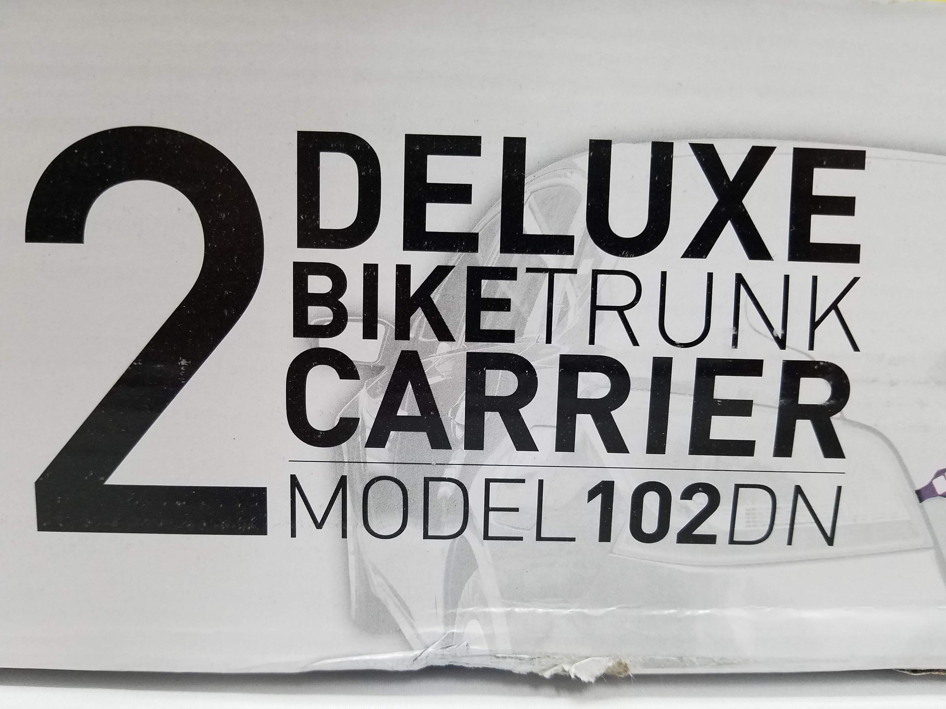 Deluxe 2 Bike Tunk Carrier by Allen Sports - New