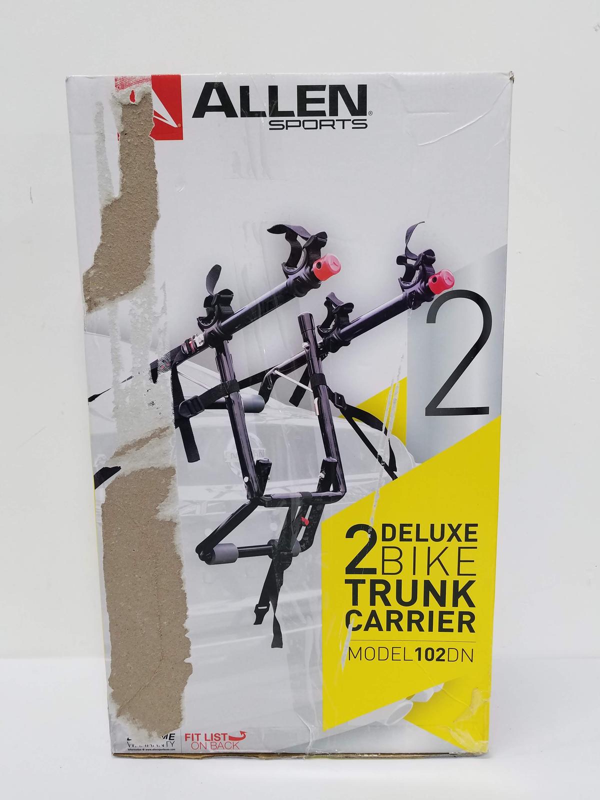 Deluxe 2 Bike Tunk Carrier by Allen Sports - New