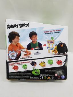 Angry Birds Sling & Smash Track Toy Set - New