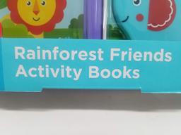 Fisher Price Baby Toy Rainforest Friends Activity Books - New