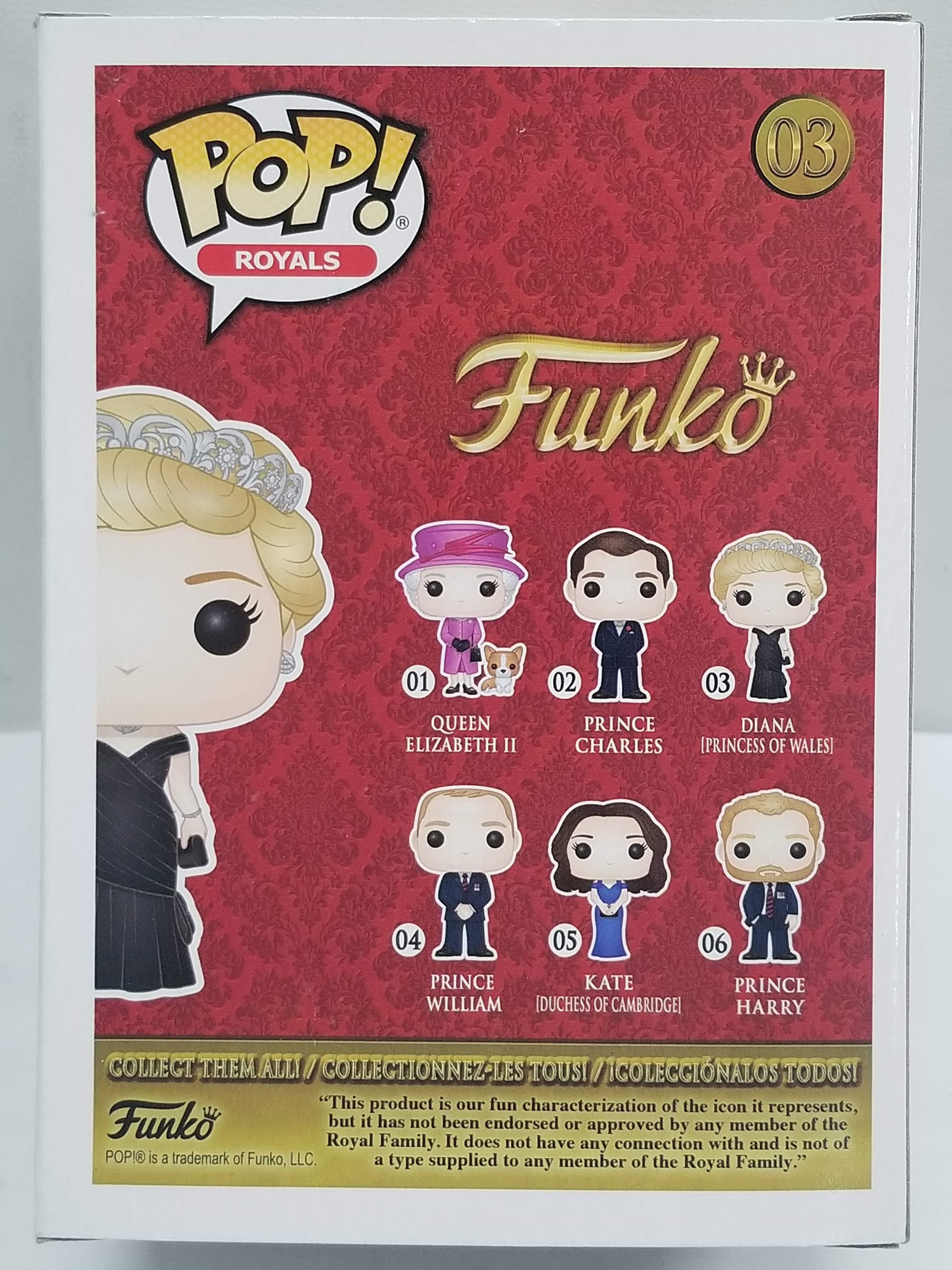 Funko Pop! Royals #03 "Diana (Princess of Wales)" - New