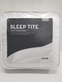 Sleep Tite Mattress Pad - King - Malouf Brand - New