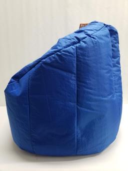 Big Joe Milano Beanbag Chair - Blue, 32"L x 28"W x 25"H - New