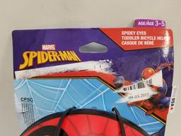 Spider-Man "Spidey Eyes" Toddler Bell Bicycle Helmet - For Ages 3-5 - New