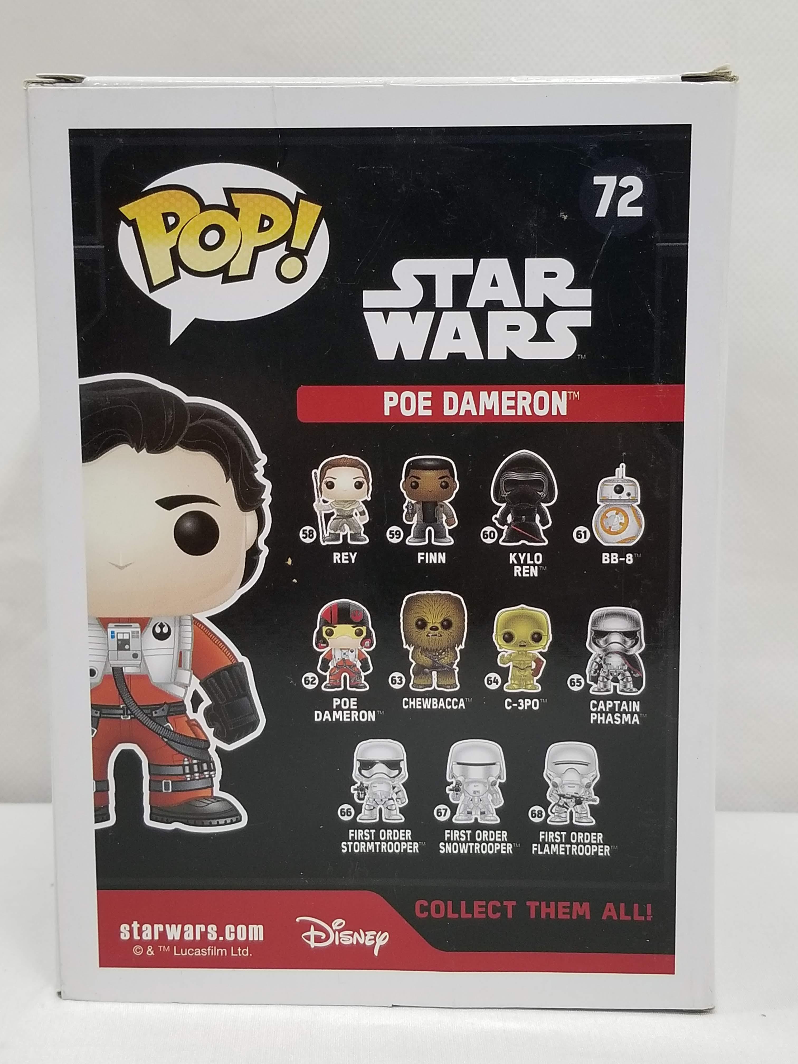 Funko Pop! Star Wars #72 "Poe Dameron" - New