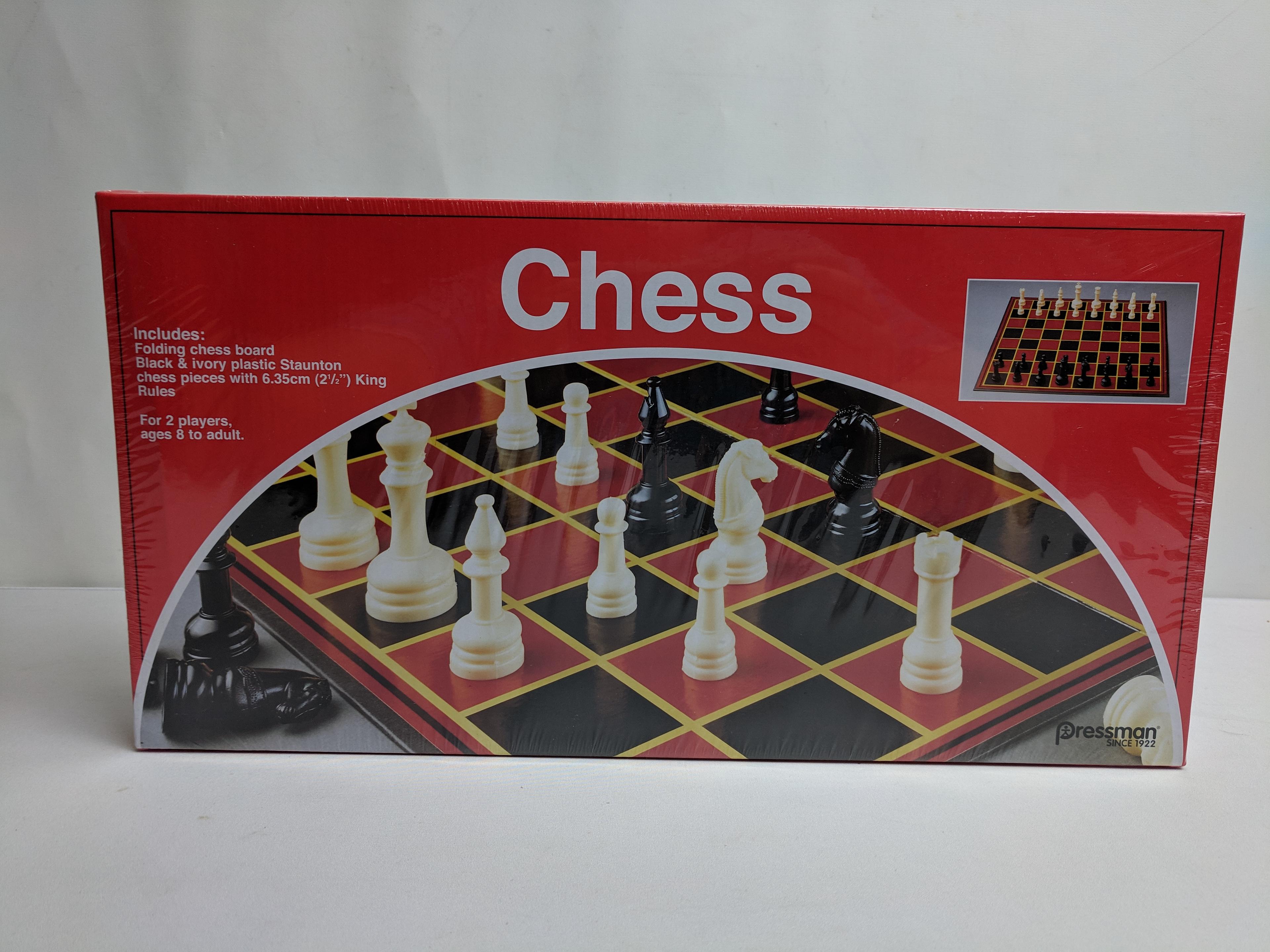 Chess, Pressman, Ages 8-Adult, Sealed - New