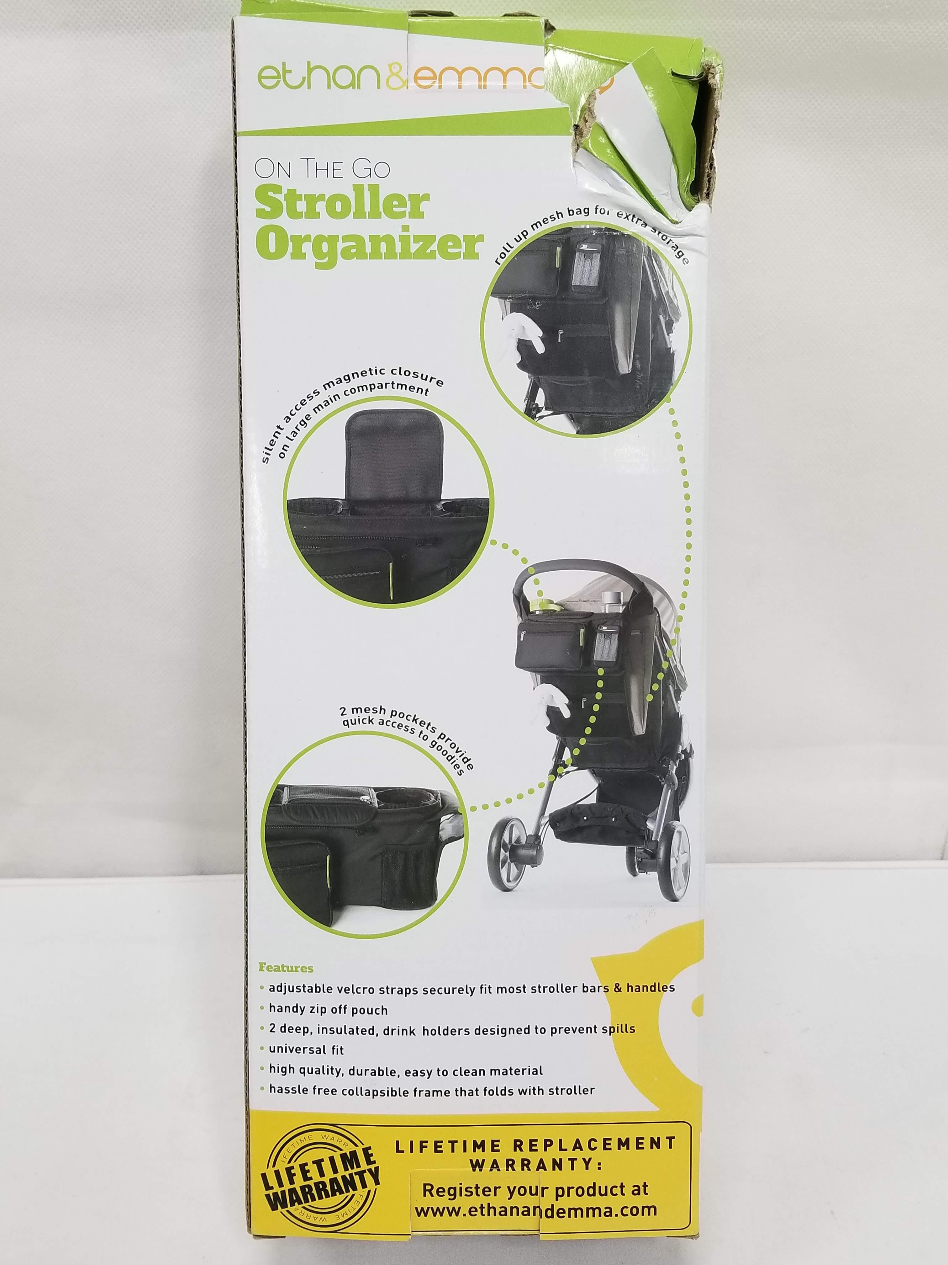 Ethan & Emma On The Go Stroller Organizer - Warehouse Damaged Box, New