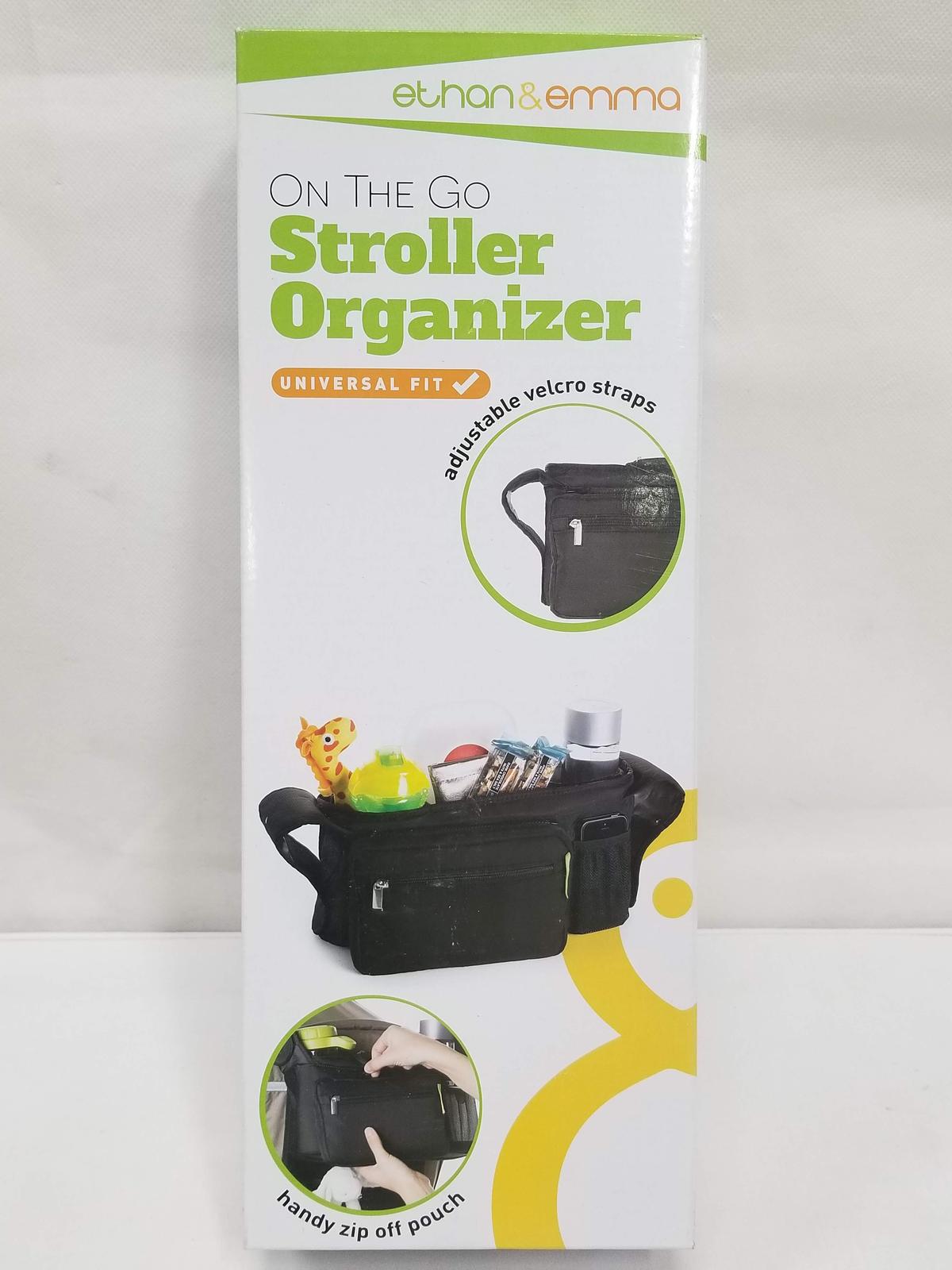 Ethan & Emma On The Go Stroller Organizer - Warehouse Damaged Box, New