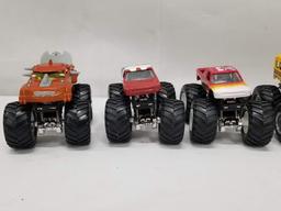 6 Smaller Monster Truck Toys: Driving Skool, Time Flys, etc.