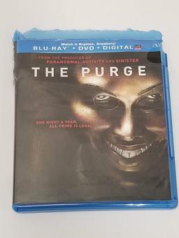 "The Purge" Blu-Ray, DVD, Digital (Damaged Case, New) - Rated-R