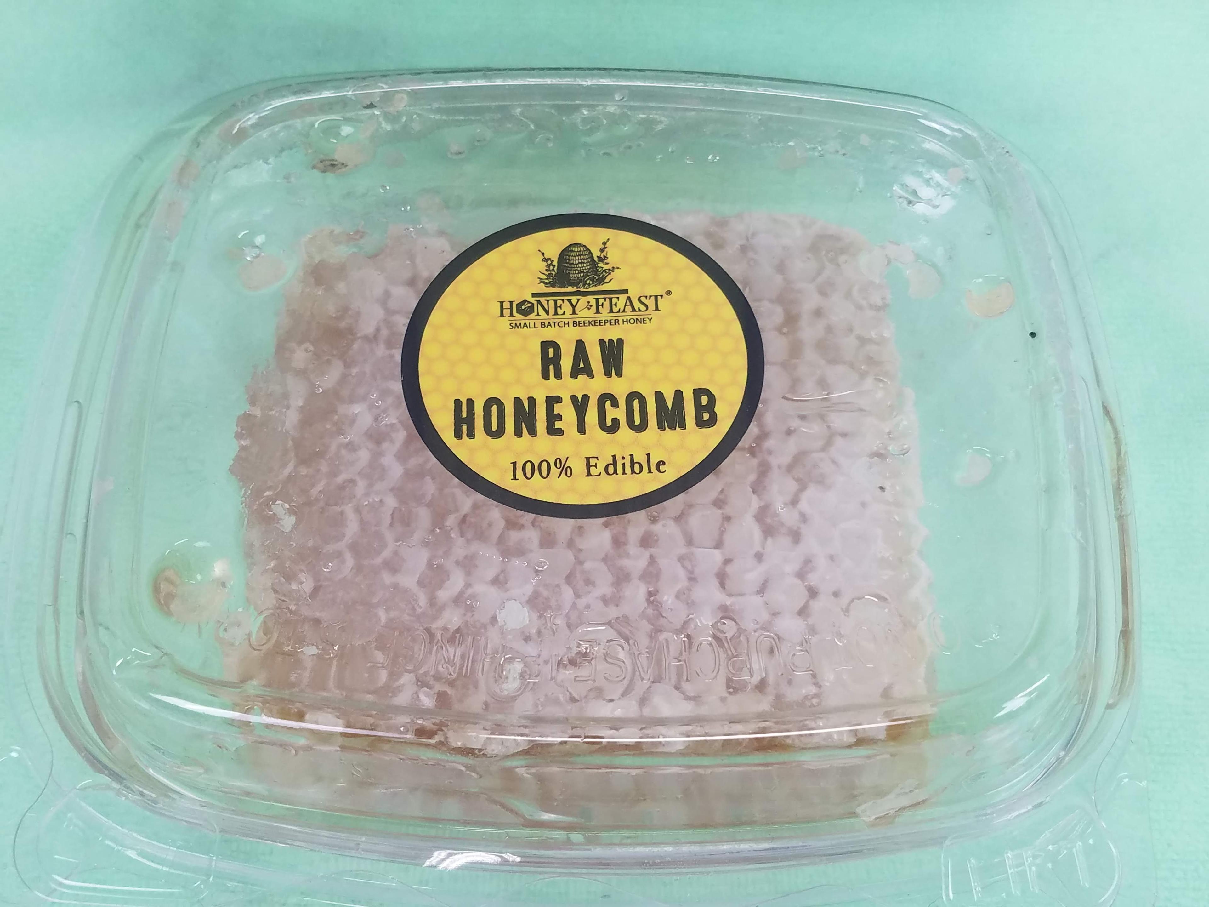 2 pack Honeycomb 8-9 oz. Raw Honeycomb 100% Edible