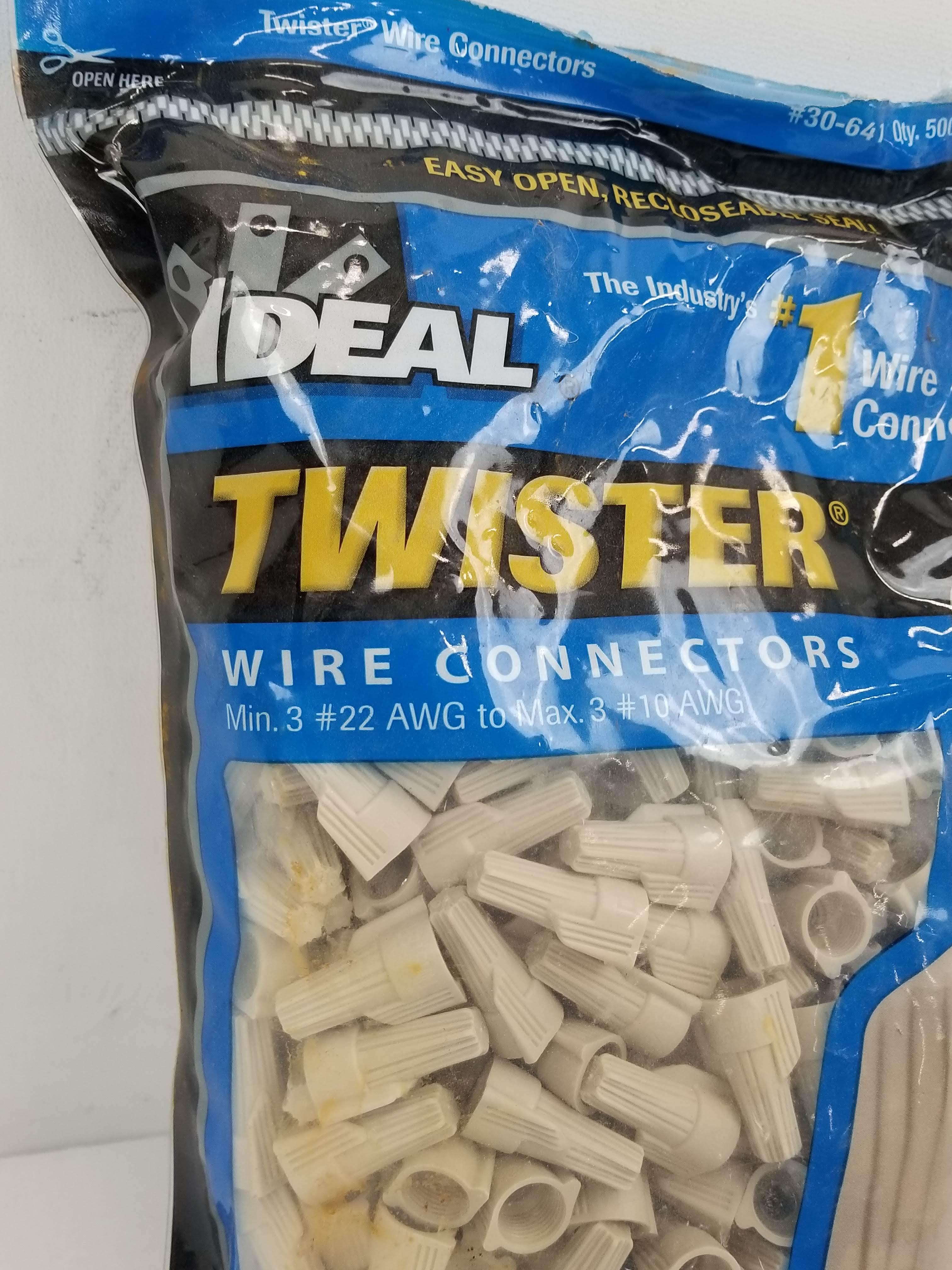 Ideal Twister Wire Connectors - ~400 in Bag