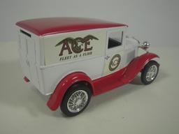 Liberty Classics Model A Delivery Van "Ace" 1:25 Scale Coin Bank w/Key & Box