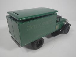 Joseph L Ertl Freight Truck Coin Bank w/Key & Box