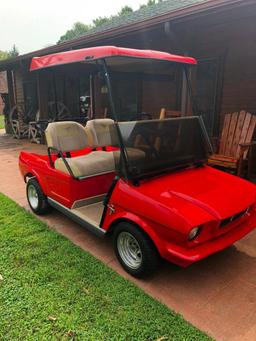Electric Golf Cart "Ford Mustang" Theme