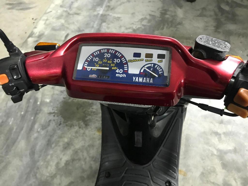 Yamaha Zuma Scooter with only 1182 Miles
