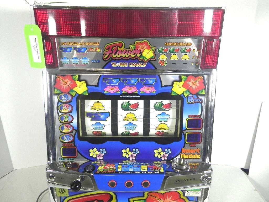 2004 Pachislo Flower Slot Machine