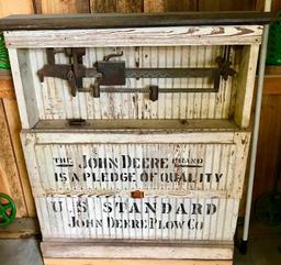 U.S. Standard Scale w/John Deere Wooden Display