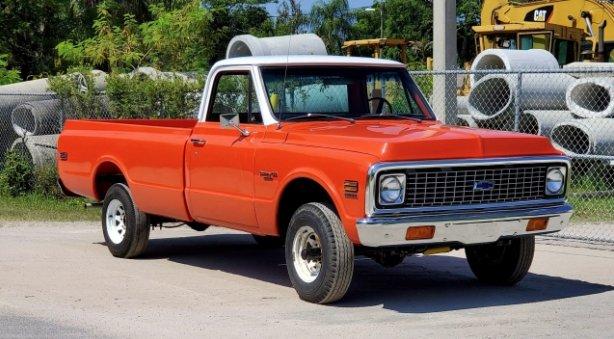 1972 Chevrolet C10 Long Bed Pickup