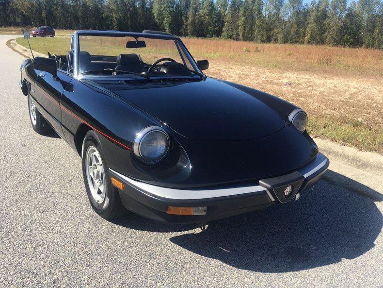 1987 Alfa Romeo Veloce Spyder Convertible