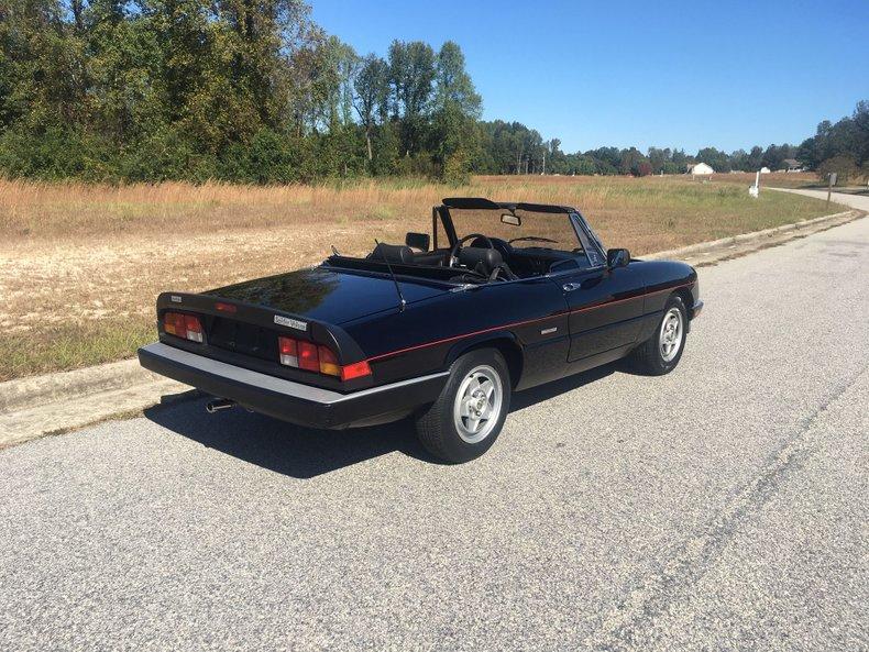 1987 Alfa Romeo Veloce Spyder Convertible