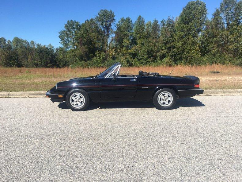 1987 Alfa Romeo Veloce Spyder Convertible