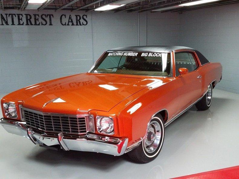 1972 Chevrolet Monte Carlo Coupe