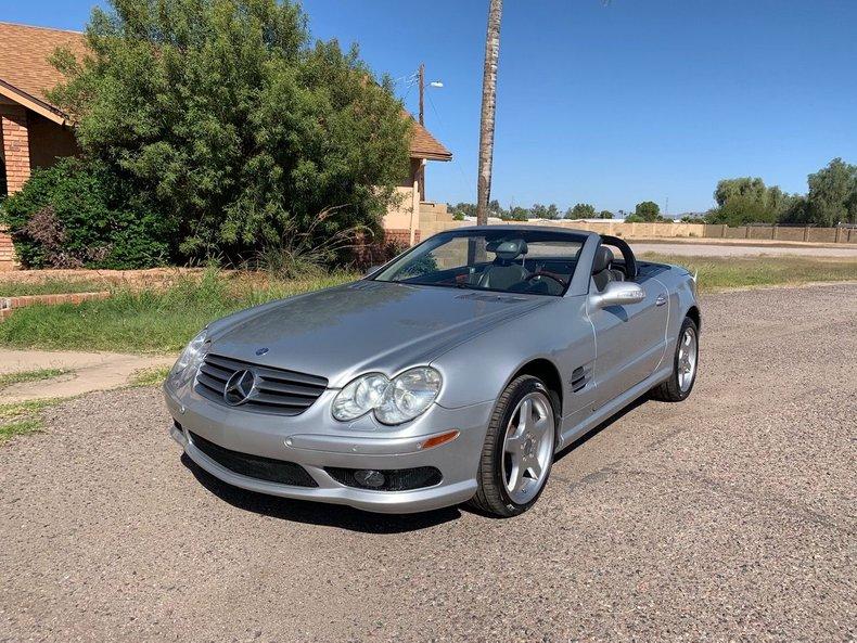 2003 Mercedes-Benz SL500 Hardtop Roadster