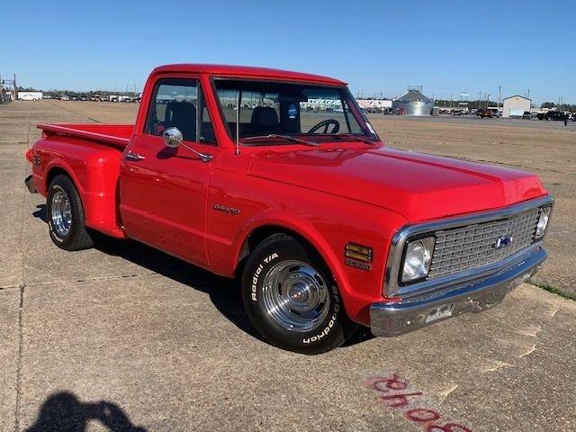 1972 Chevrolet C10 Short Bed Stepside Pickup