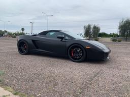 2008 Lamborghini Gallardo Spyder