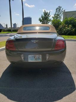 2008 Bentley Continental GTC Convertible