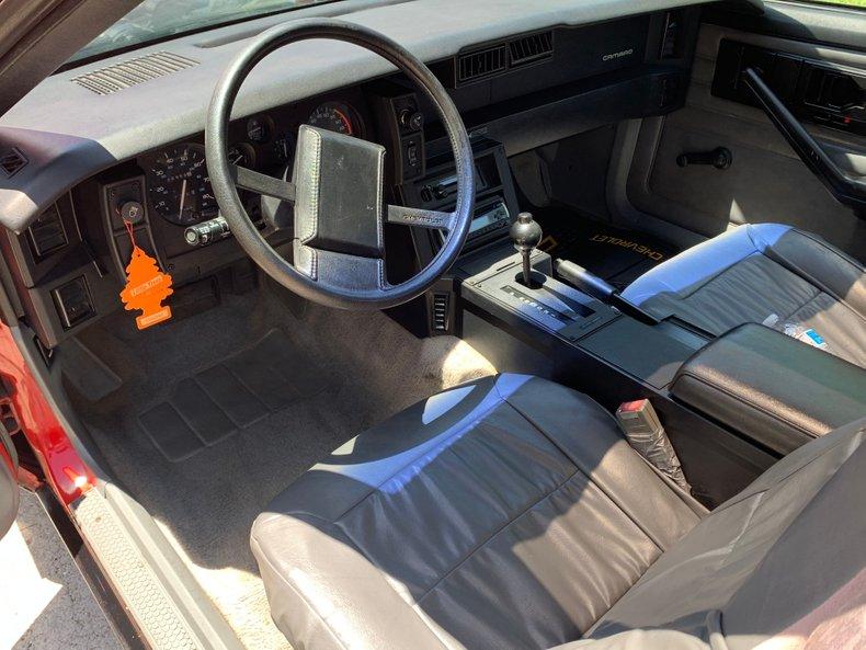 1986 Chevrolet Camaro Hatchback Coupe