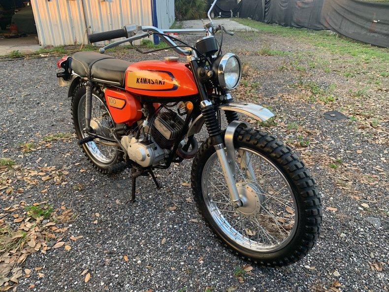 1971 Kawasaki 100 Dirt Bike