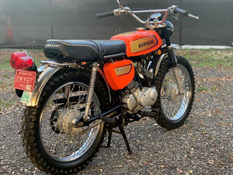 1971 Kawasaki 100 Dirt Bike