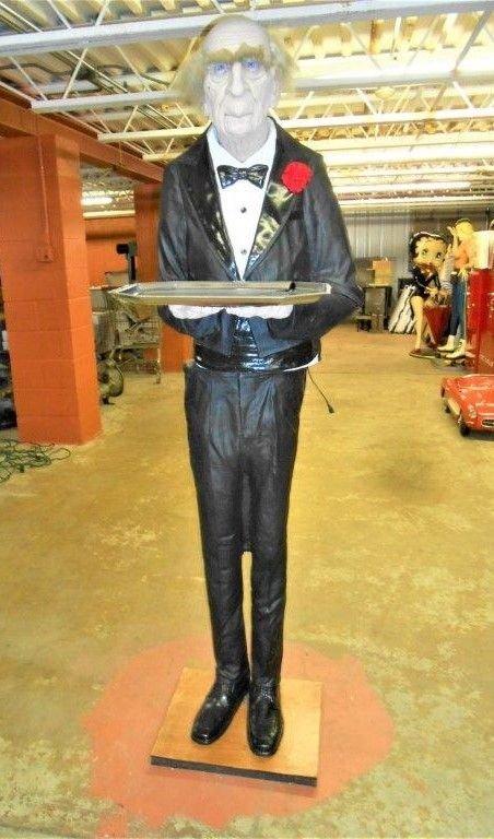 Standing Butler Character