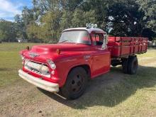1955 Chevrolet 4400 1 1/2 Ton Dually Flatbed Truck