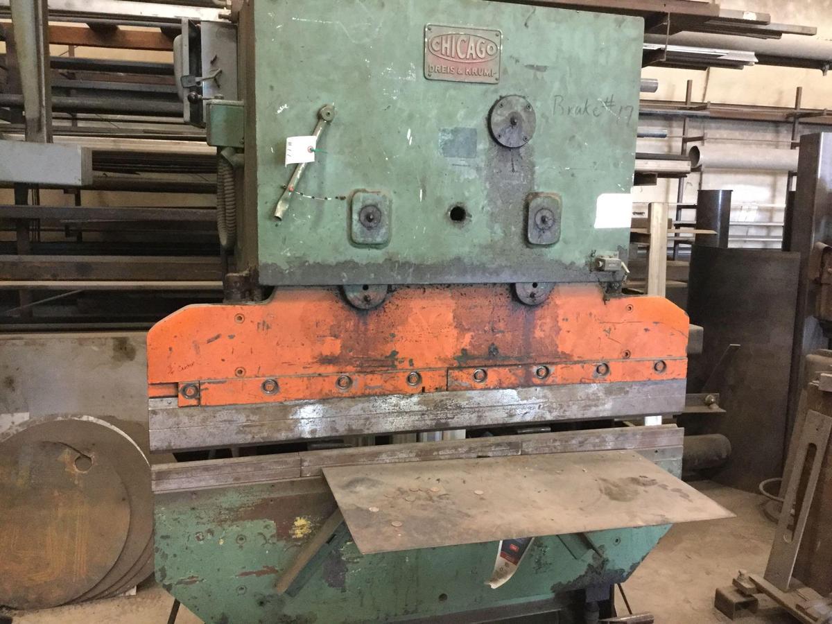 Chicago Dries & Krump Press Brake