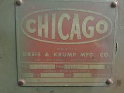 Chicago Dries & Krump Press Brake