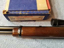 WINCHESTER 9422 .22 LEVER ACTION RIFLE WITH SCOPE