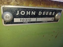 JOHN DEERE T0310 OFFSET DISC
