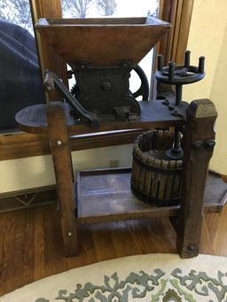 SUPERIOR DRILL CO. CIDER PRESS